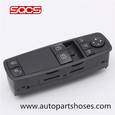 A1698206510 A169 820 65 interruptor del elevalunas eléctrico del lado del conductor del reemplazo del interruptor de 10 elevalunas eléctricos para Mercedes Benz W169 W245